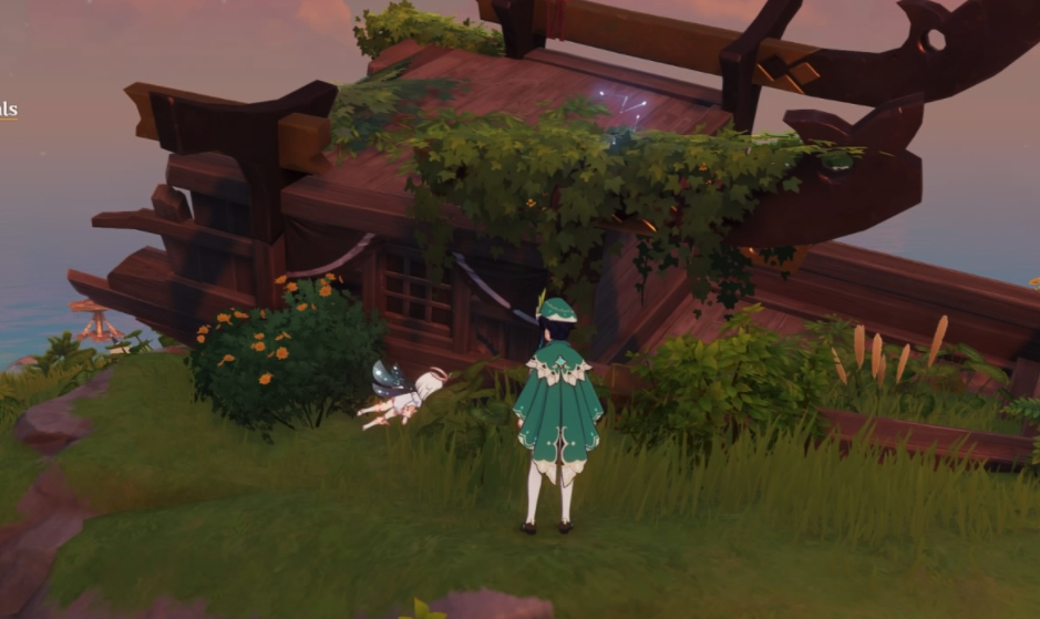 From Outer Lands World Quest Ship Wreck Cargo Treasure Location Genshin Impact Gamewith